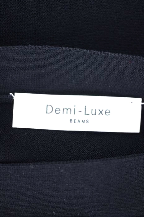Demi-Luxe BEAMS(デミルクスビームス)ラインドルマン 9分袖 ニット