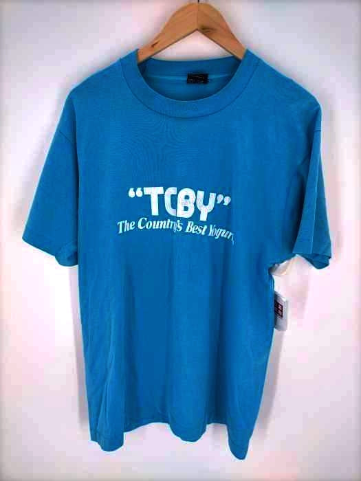 FRUIT OF THE LOOM(フルーツオブザルーム)90S USA製 TCBY プリントTシャツ 【中古】【ブランド古着バズストア】
