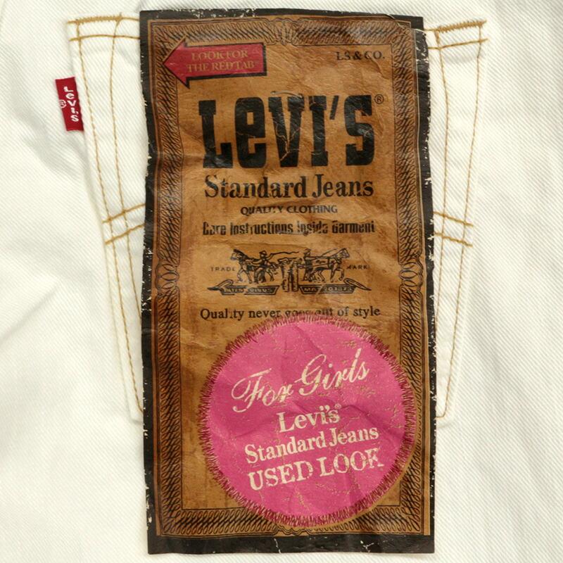 リーバイス レディース ブーツ カット LEVIS WF537-1361 ホワイト デニム ブーツカット  | パンツ ロングパンツ フレア かっこいい おしゃれ 白 脚長 効果 美脚 細見え 綿 コットン100% ブランド 女性 スタイリッシュ levi's LEVI'S Levi's levis
